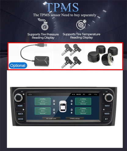 6.86'' Car Stereo Radio GPS WIFI for Fiat Grande Punto / Linea (2007-2015)