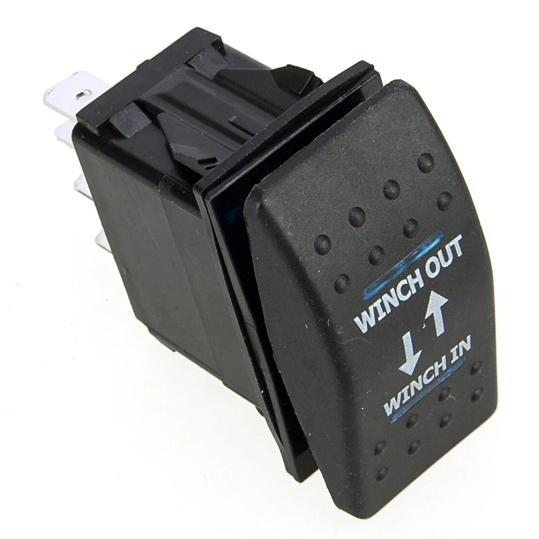 Rocker Switch DPDT 7 Pin 12-24V with Jumper Wires