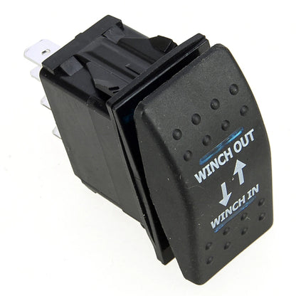 Rocker Switch DPDT 7 Pin 12-24V with Jumper Wires