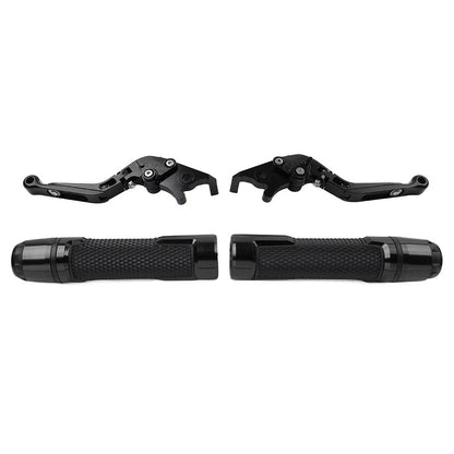 Folding Extendable Brake Clutch Lever Grip Set for Ducati Panigale (2012-2019)