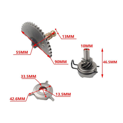 Kick Start Kit Gear Shaft Spring Pinion for GY6 50CC 139QMB Scooter ATV