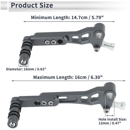 Titanium Tone Gear Shifter Lever for Suzuki GSX250R (2017-2023)