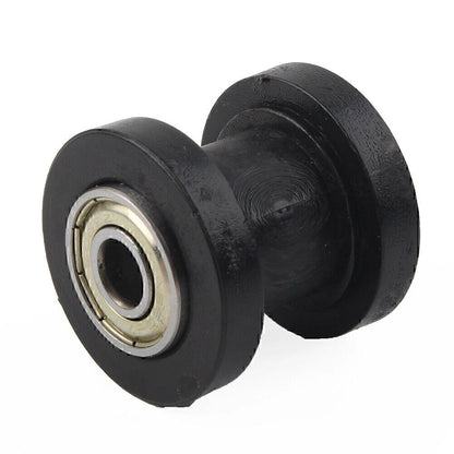 8mm Black Chain Roller Slider Tensioner Pulley for Dirt Bike Motor