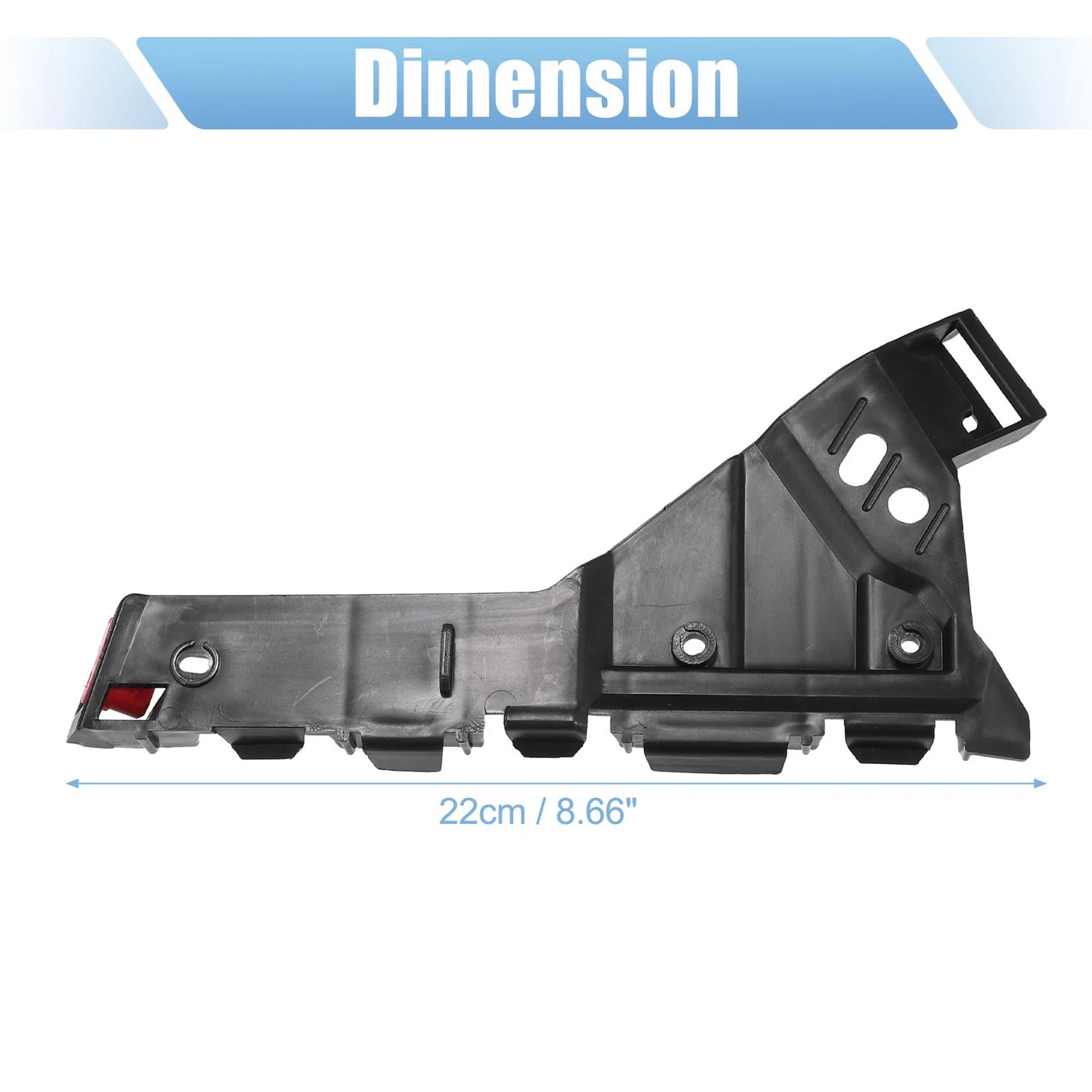 Front Bumper Bracket 1 Pair Left Right for Buick Regal (2011–2017)