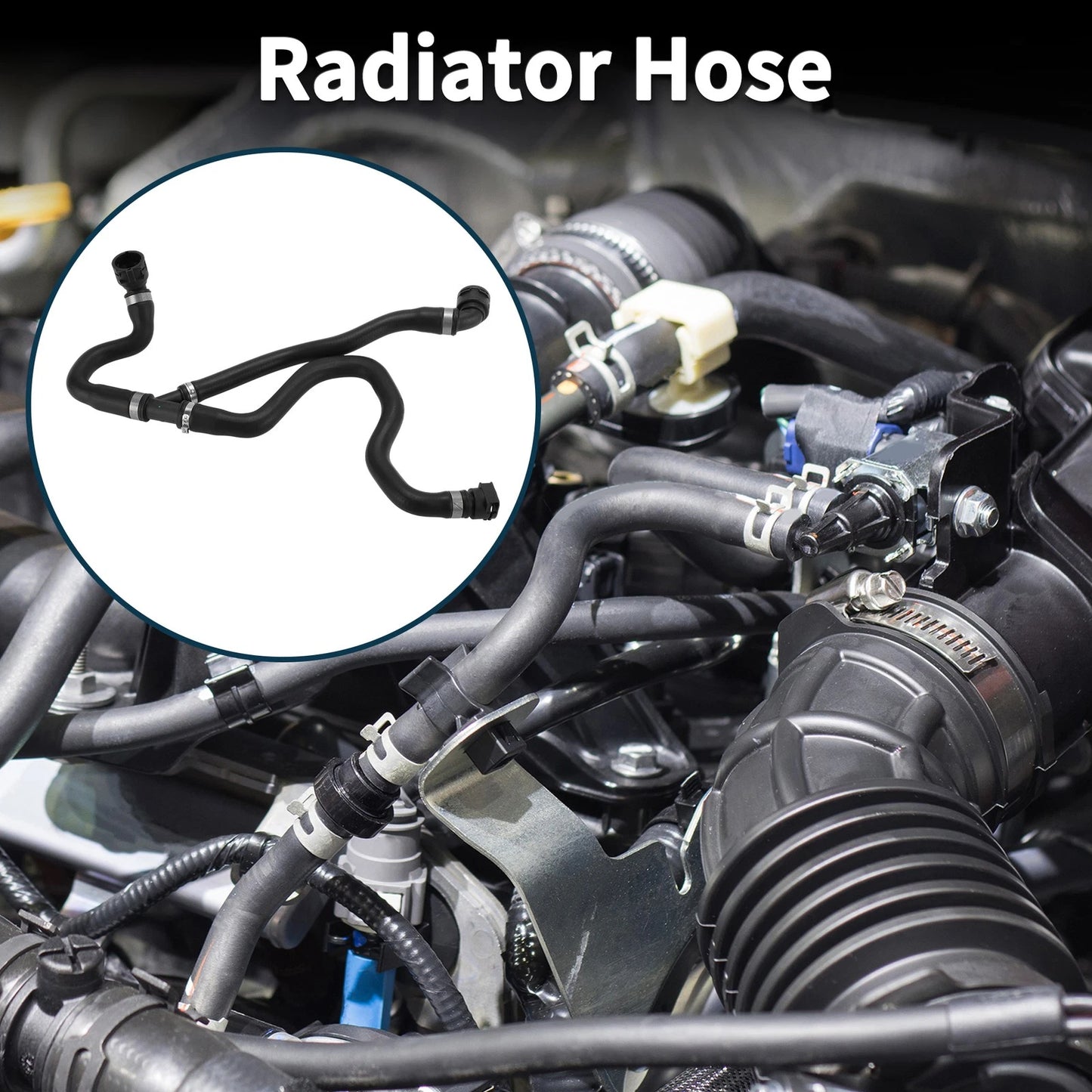 Radiator Hose for BMW F32 428Xi 2.0L Cooling Pipe (2014-2017)