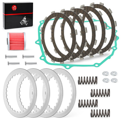 Clutch Friction Plate Kit for Kawasaki Ninja 250R EX250J (2008–2012)