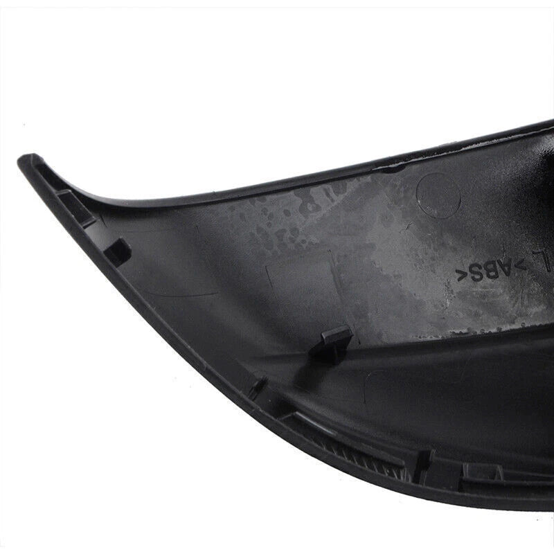 Gloss Black ABS Horn Rearview Mirror Cap Covers for 2017-2022 Tesla Model 3