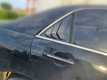 Carbon Fiber Look Side Vent Window Scoop Louvers for Honda Accord (03-07)