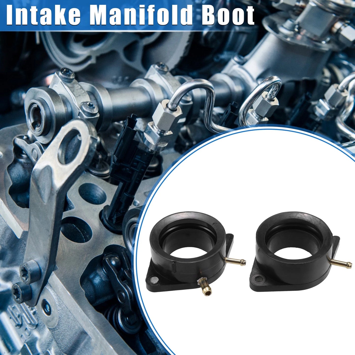 Carburetor Intake Manifold Boot for Yamaha XV700 Virago (1984–1987)