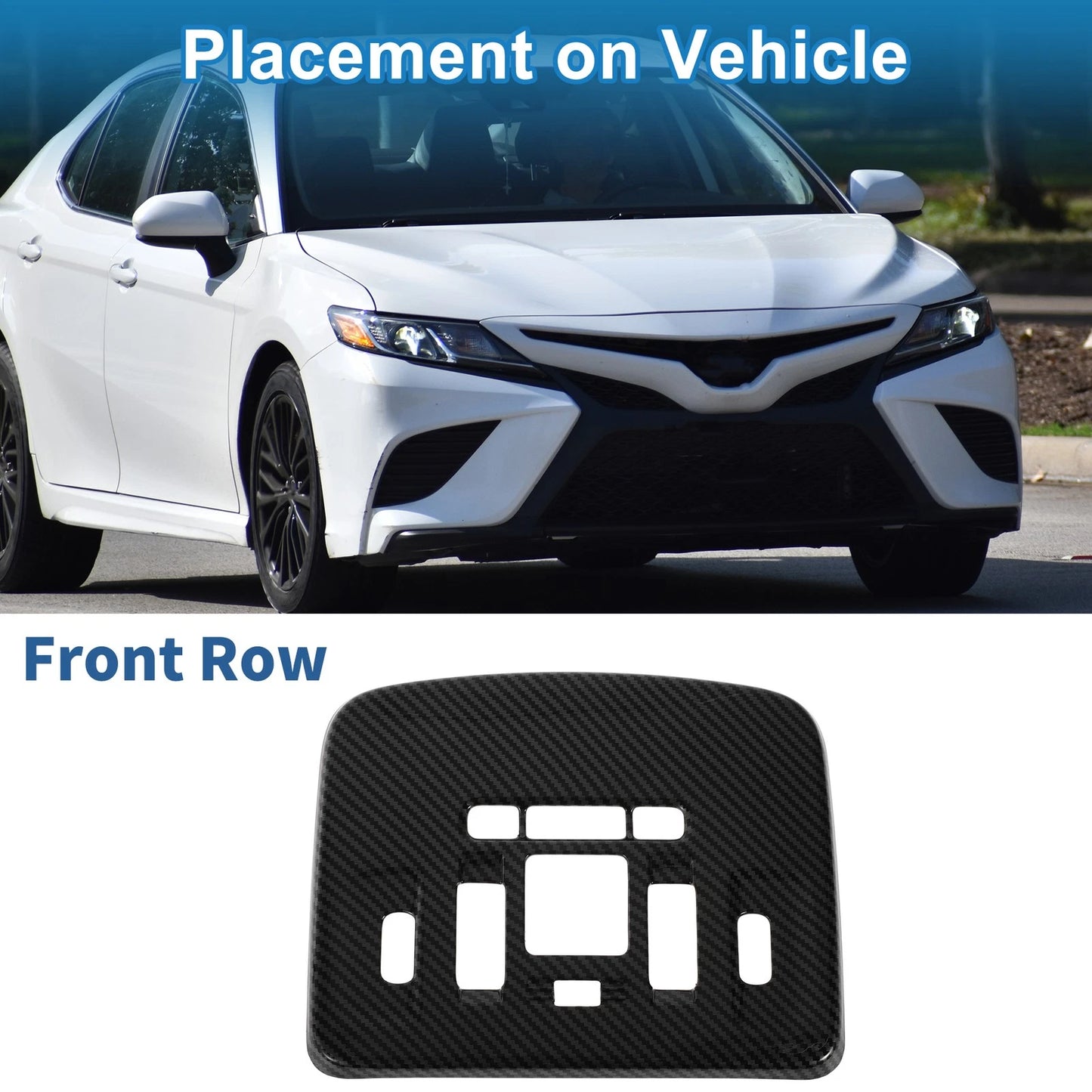 1 Pc Headlight Trim Bezel for Toyota Camry (2018-2020)