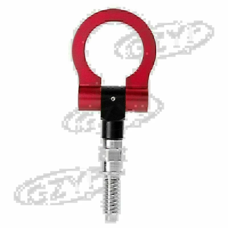 Universal Racing Tow Hook for BMW - Red Aluminum