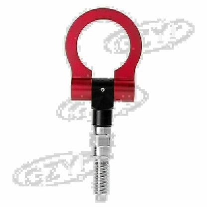 Universal Racing Tow Hook for BMW - Red Aluminum