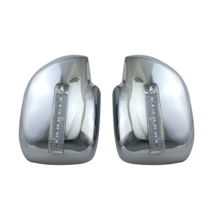 Chrome Rearview Mirror LED Light Cover Trim for Lexus LX470 (1998-2003) 2 x pcs