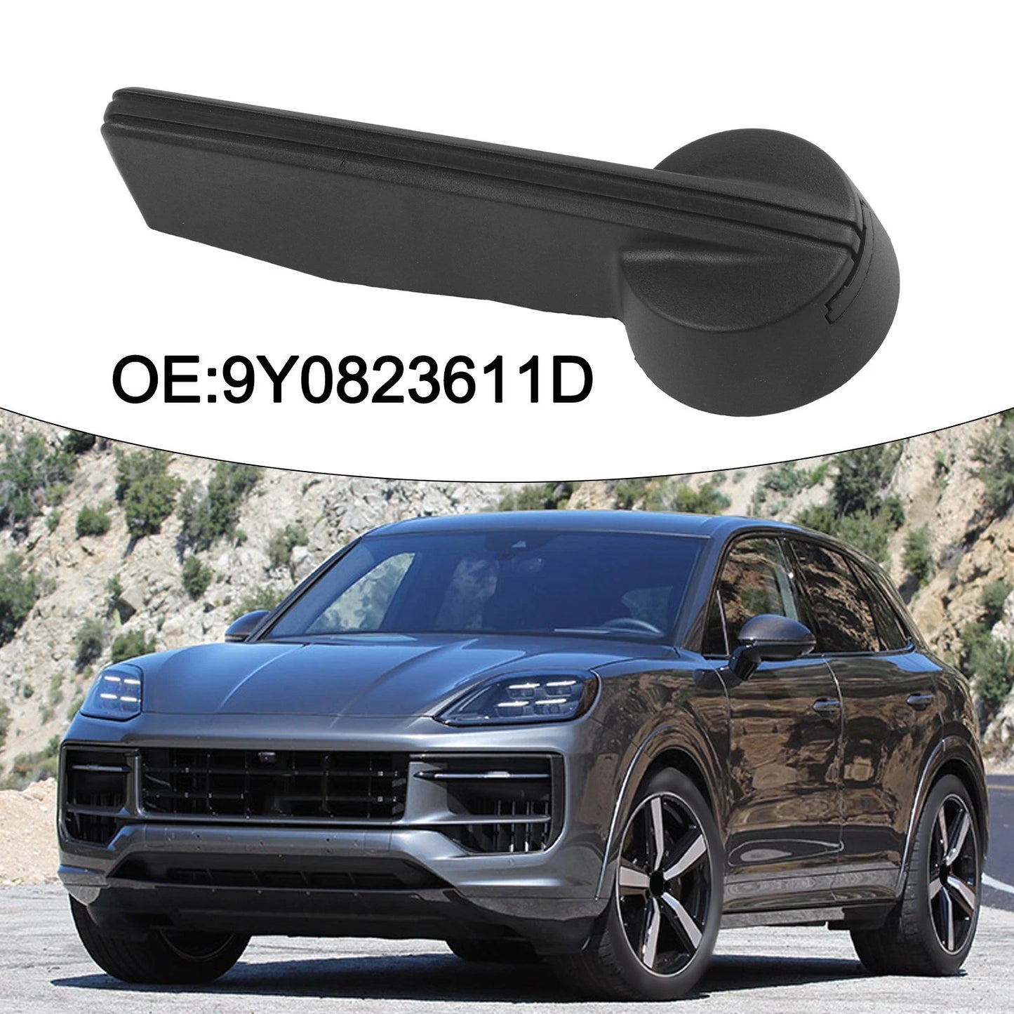 Hood Opening Handle for Porsche Cayenne Macan (2018–2023)
