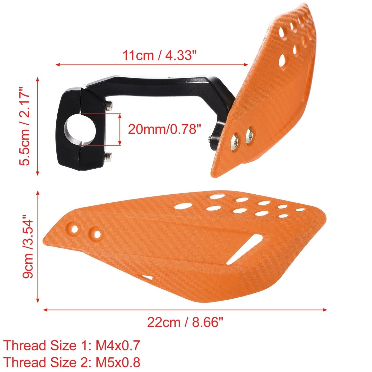 Set Handguards 7/8in 22mm for ATV