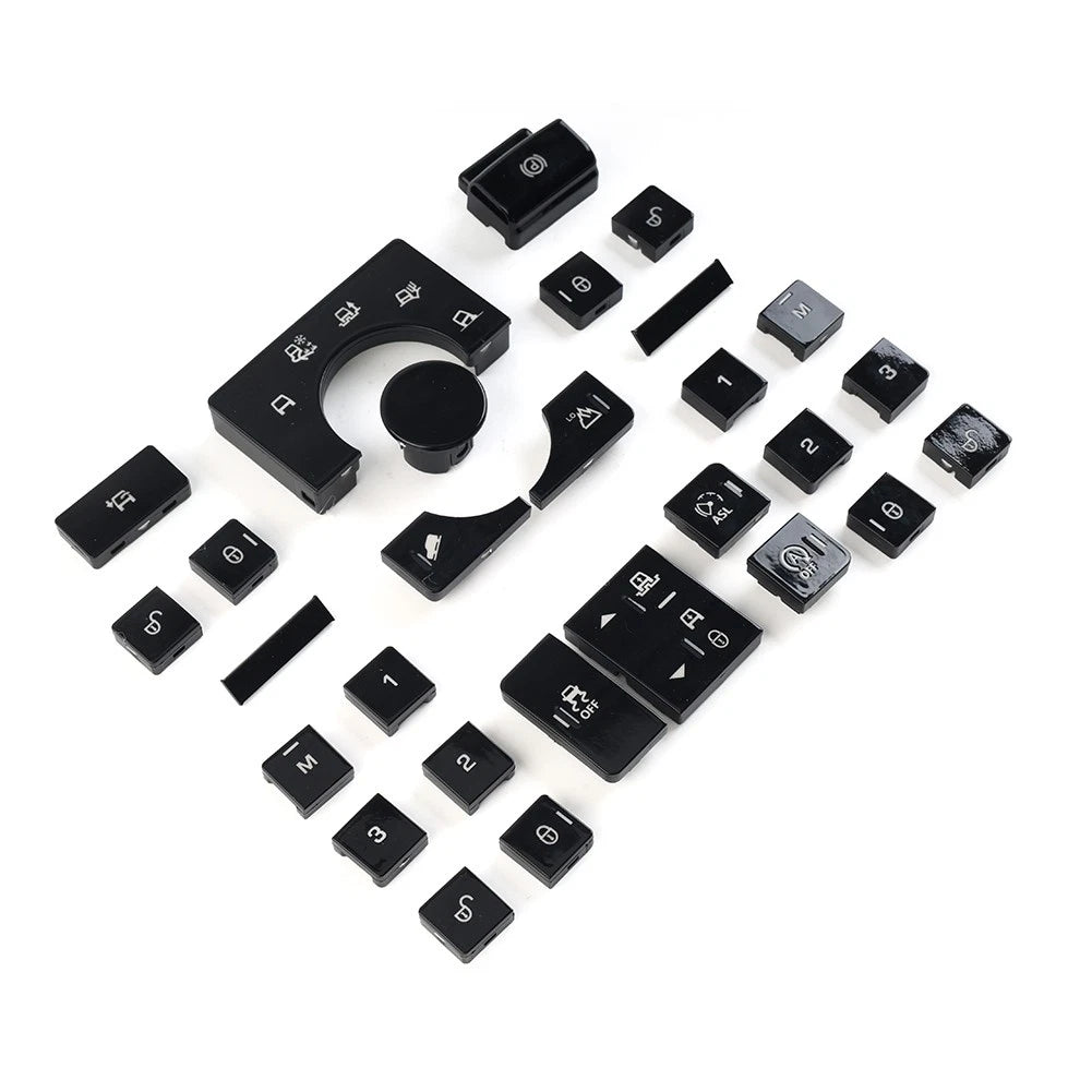 Window Lift Switch Cover Set for Land Rover 2013-2017