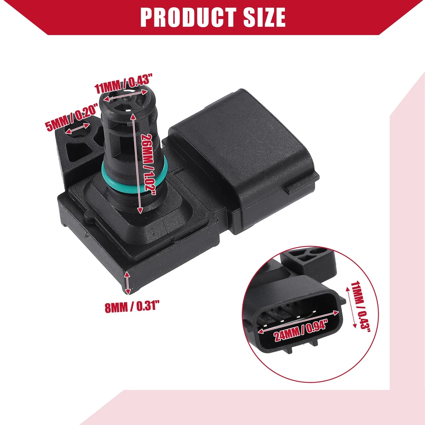 Manifold Absolute Pressure Sensor for Dodge Ram 2500 (2008-2010)