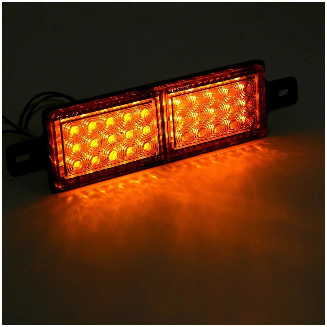 LED Work Flood Lights for Off-Road Bull Bar Car