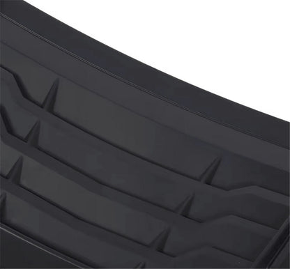 Black ABS Plastic Hood Vent Scoop Cover for Car Air Intake Grille Trim