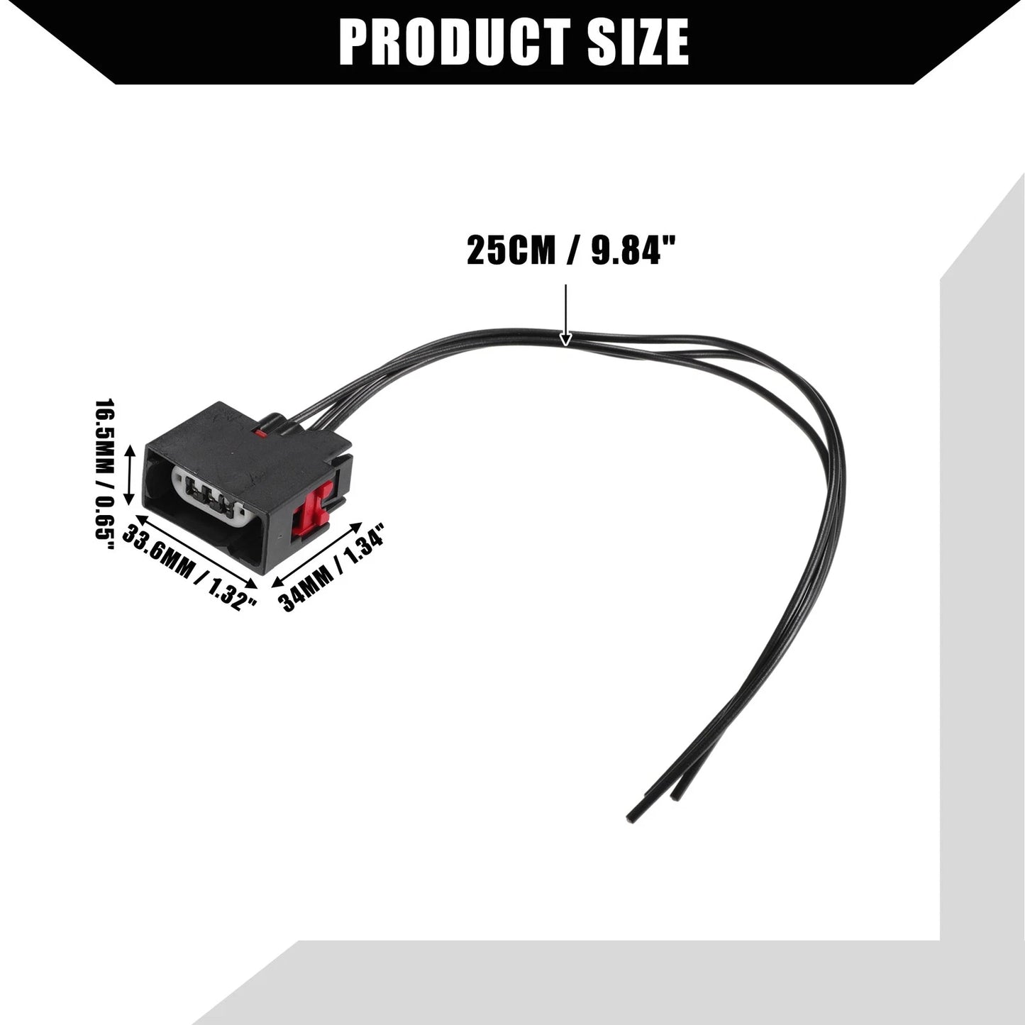 Turn Signal Light Connector Plug Harness for Jeep Wrangler JK (2007-2018)