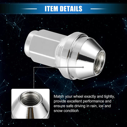 12 x Wheel Lug Nuts for Ford Expedition, F-150 M14x2.0 (2004-2023)
