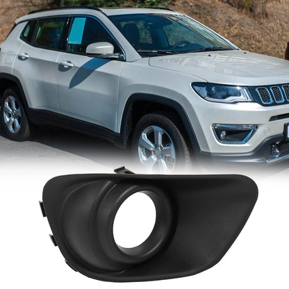 Front Bumper Right Side Fog Light Grille Cover for Jeep Compass (2017-2023)