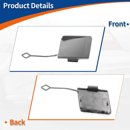 Rear Bumper Tow Hook Cover for BMW 5 Series F10 (2011-2017) - Space Grey