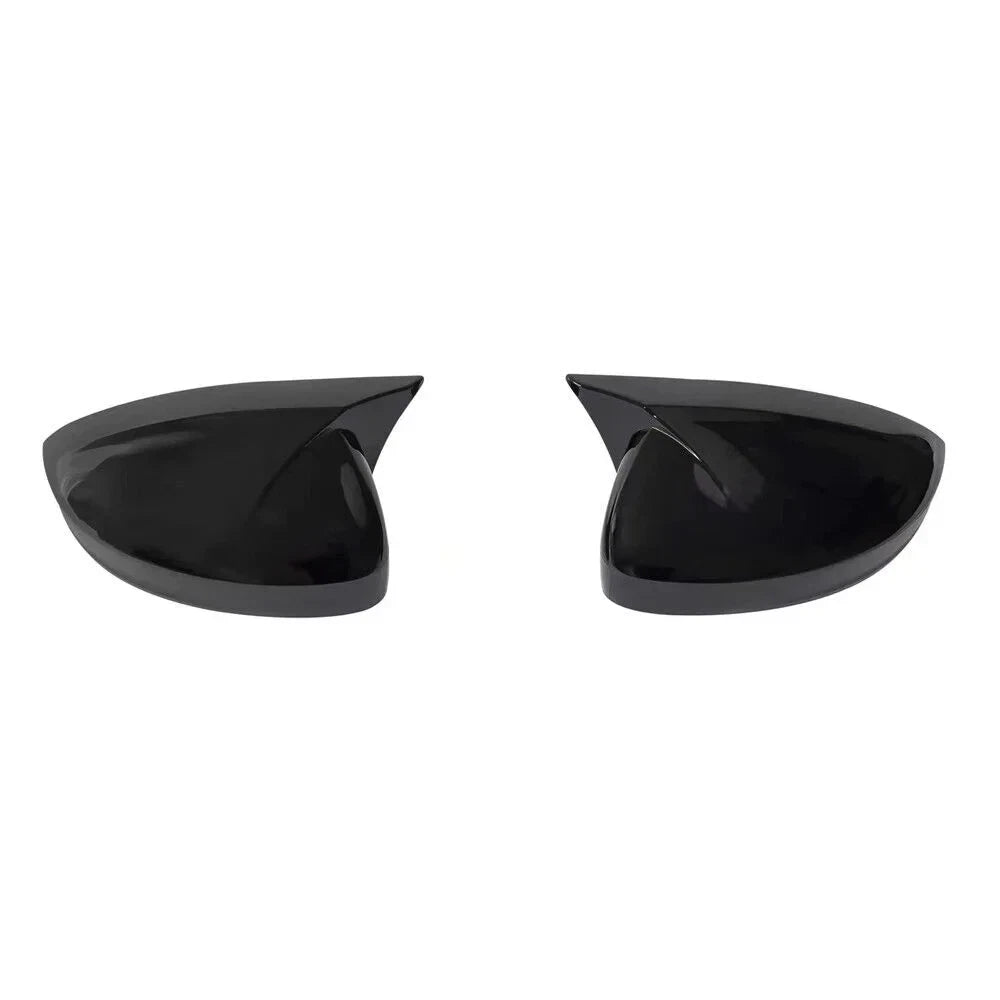 Gloss Black Add-On Side Mirror Covers Cap for VW Tiguan MK2.5 (2021–2023)