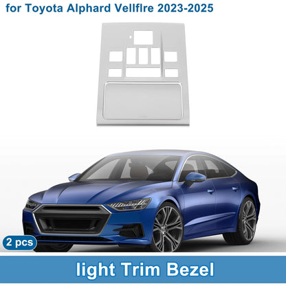 Light Trim Bezel Front Row for Toyota Alphard Vellflre (2023–2025)