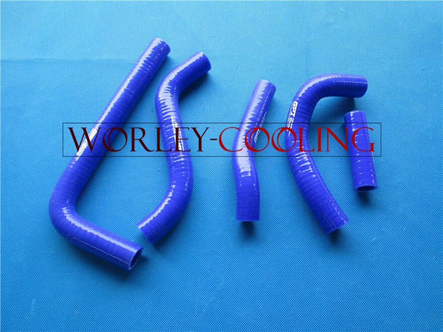 Silicone Radiator Hoses for Suzuki RMZ250 (2010-2012) - Blue 2 x Hoses
