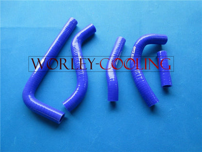 Silicone Radiator Hoses for Suzuki RMZ250 (2010-2012) - Blue 2 x Hoses