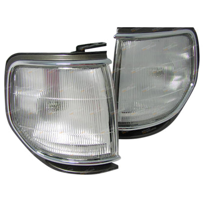 LH+RH Corner Park Lights Pair for Toyota Landcruiser 80 Series (1990–1997)