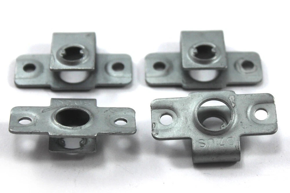 4x dzus Rivet Sur Clips for Yamaha Ducati Honda Moto Tête de fourche Attaches Vrai