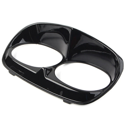 Black Headlight Bezel Scowl Outer Fairing for Harley Road Glide (1998-2013)