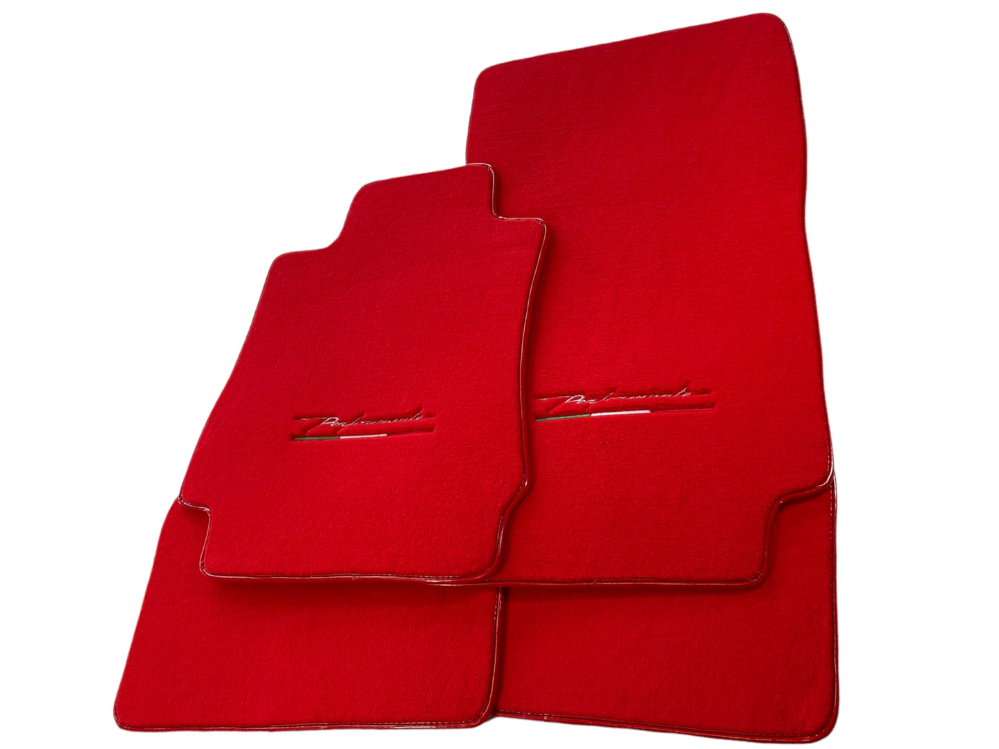 Tailored Carpet Floor Mats for Alfa Romeo Mito 2008-2016 - Perfomante Red
