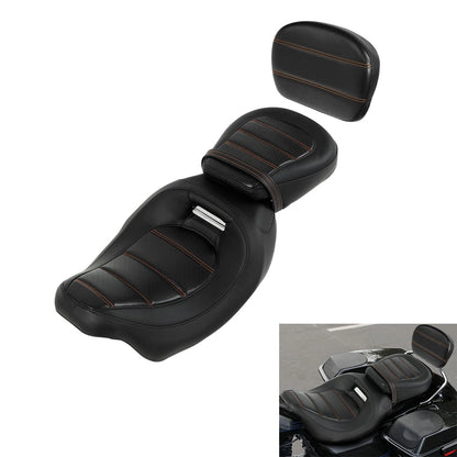 Seat & Backrest Pad for Harley CVO Street Glide (2009-2023)