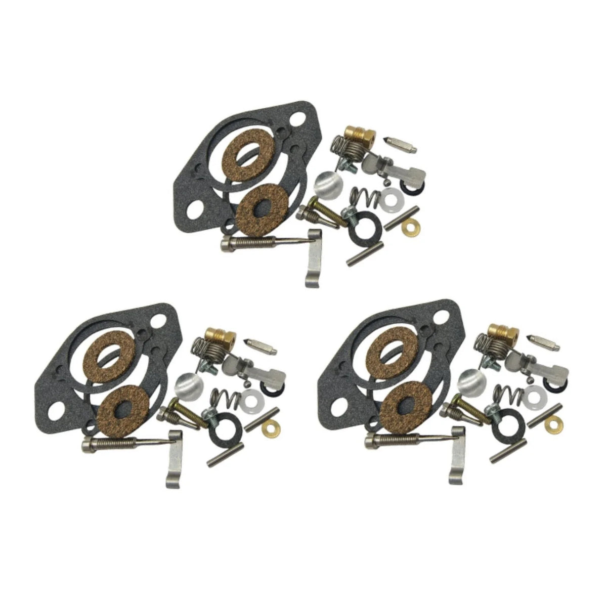 3Pcs Carburetor Rebuild Kit for Mercury 65-150HP Inlines