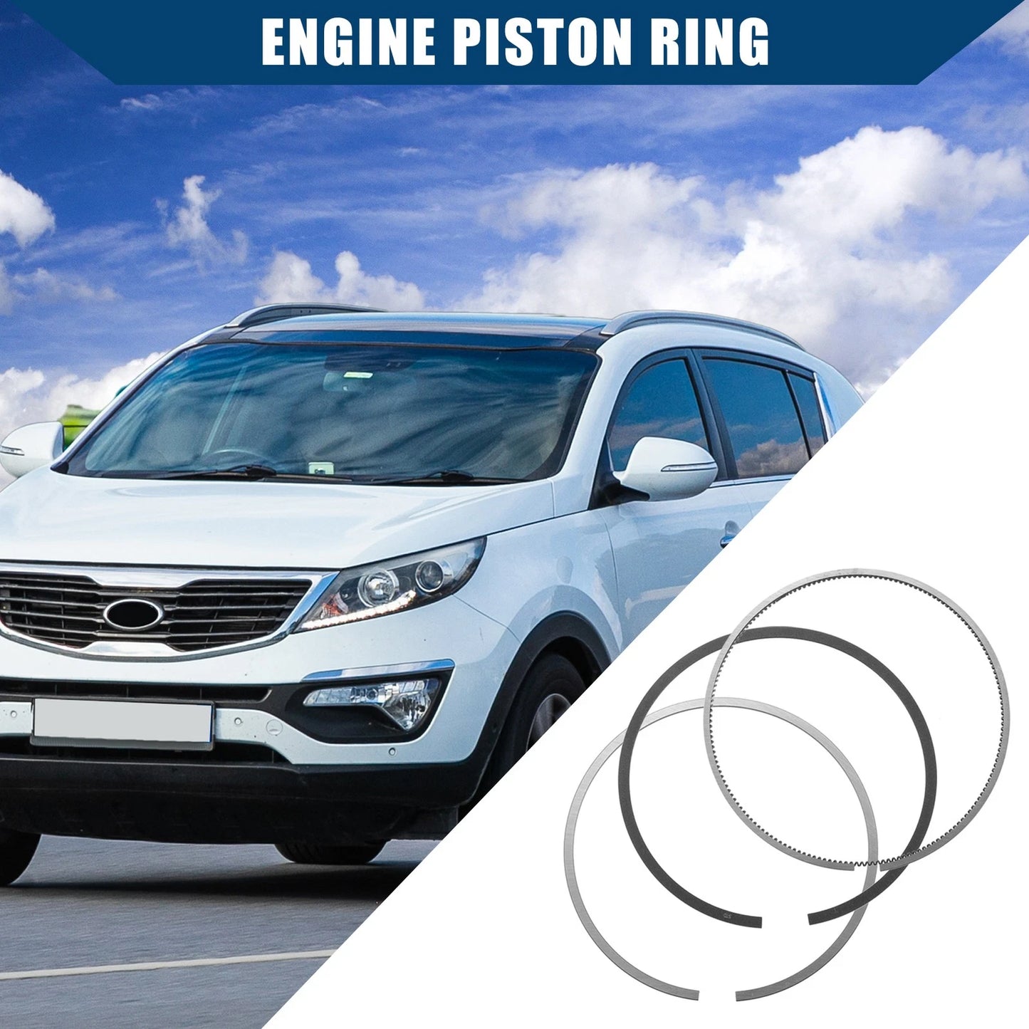 Piston Ring Set for Hyundai Tucson 2.4L L4 (2014-2015)