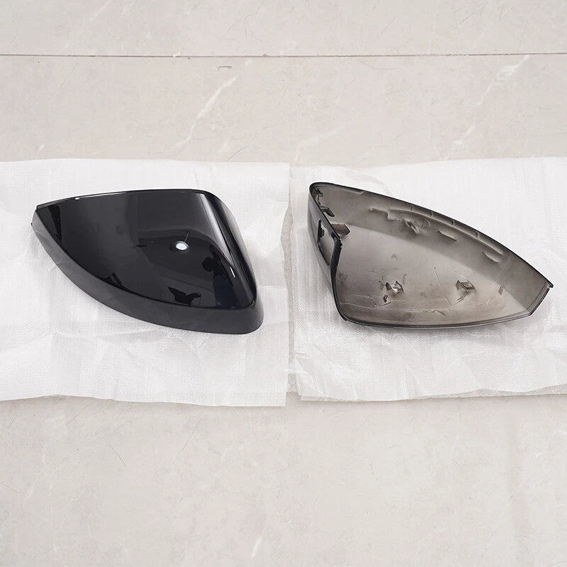 Gloss Black Mirror Cover Caps for AUDI A3 8V S3 RS3 2014-2020 (2 x)