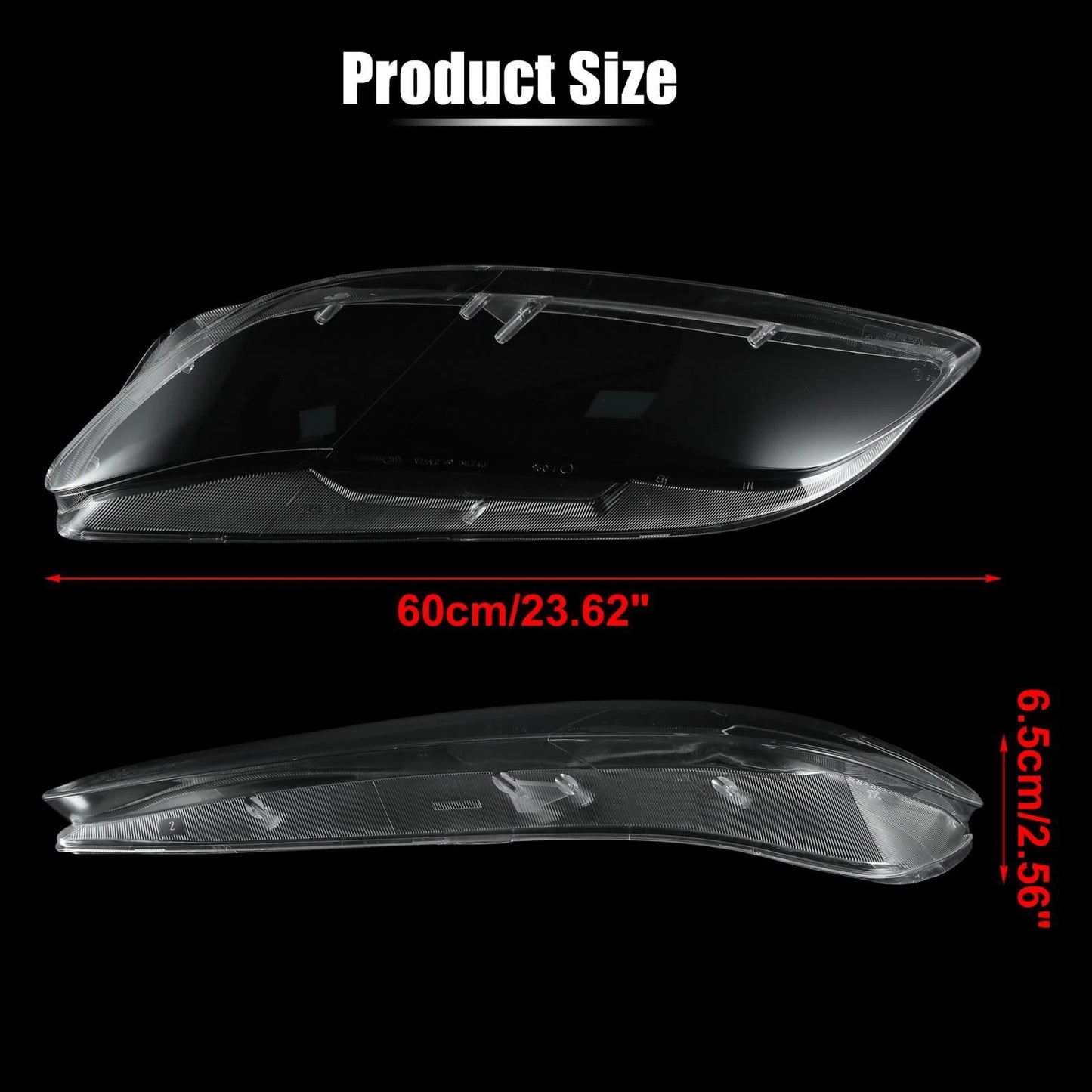 Clear Front Headlight Lens Cover for Mazda 6 (2003-2007) Left Side