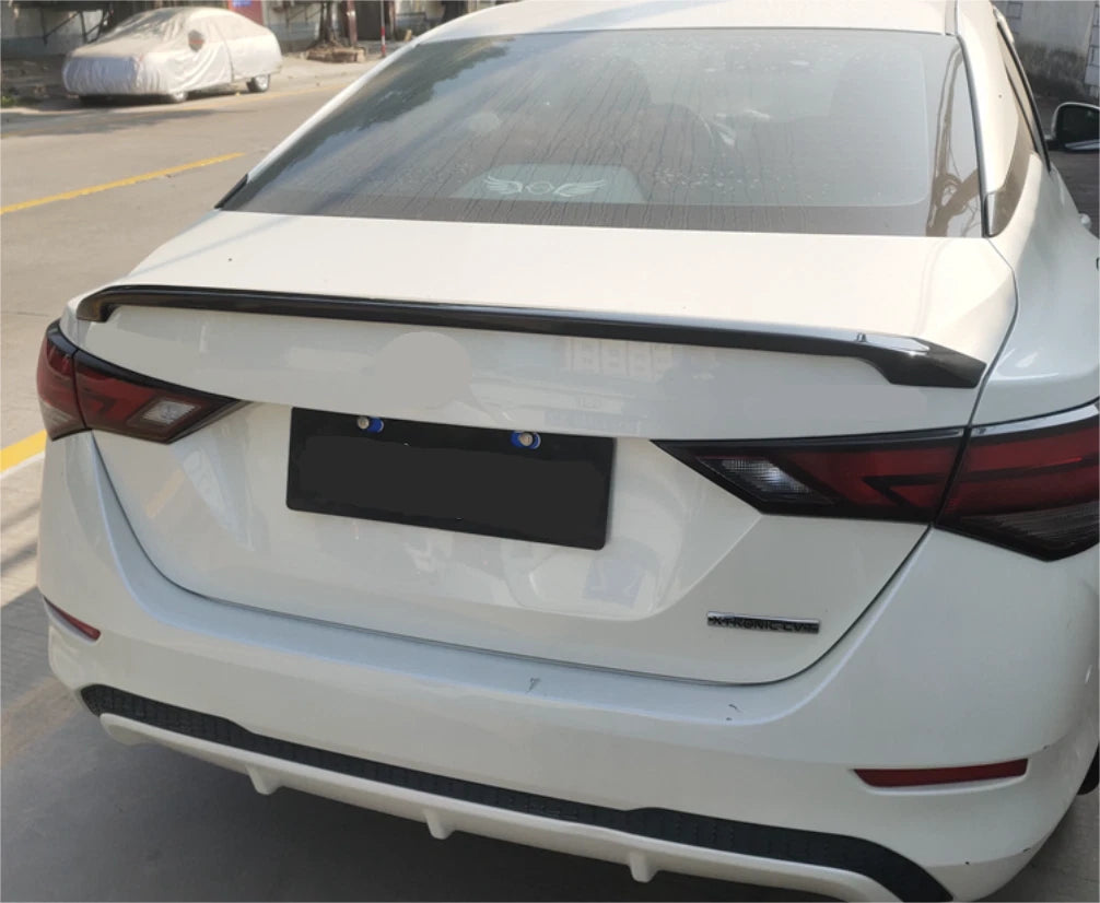 Rear Boot Spoiler Wing for Nissan Sentra Sedan 4-Door Glossy Black (2020-2024)