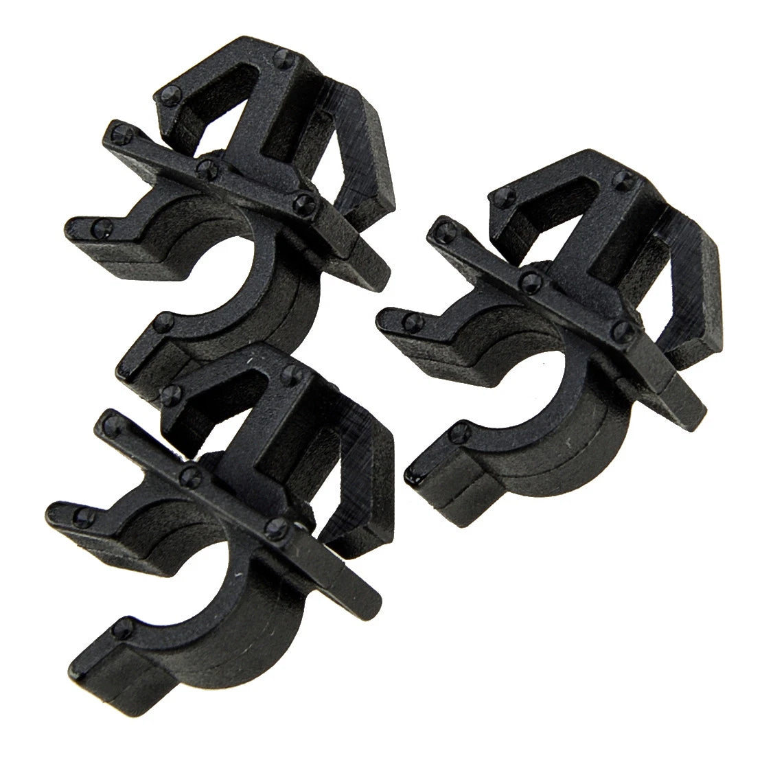 3 x Black Hood Prop Support Clamp Rod Retainer Clips for Suzuki