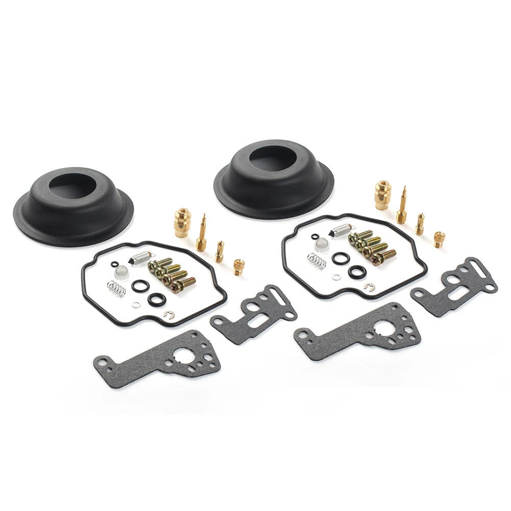 Carburetor Repair Rebuild Kit for Yamaha XV500 XV535 Virago (1987-1999)
