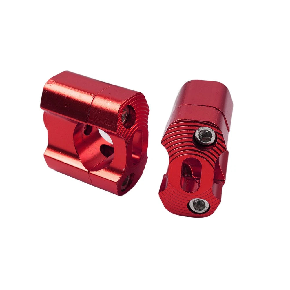 Fat Bar Mount Clamps Risers Adaptor 7/8 to 1-1/8 for Dirt Pit Bike ATV