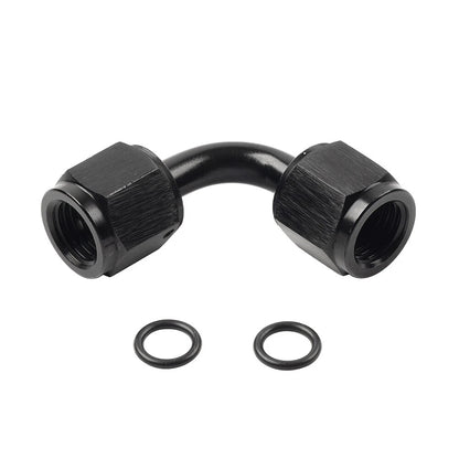 4AN Female to Female 90�� Swivel Coupler Fitting Adapter Connector
