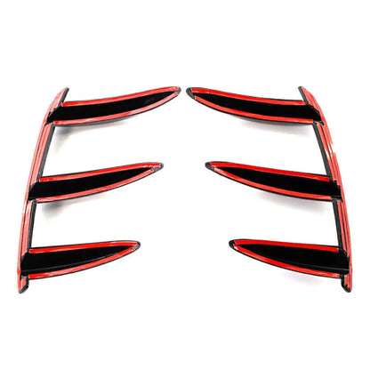 Gloss Black Rear Bumper Splitter Canard for Benz W176 A200 A250 A45