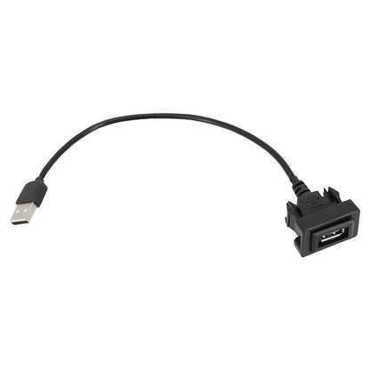 DASH Flush Mount USB Port Panel Extension Cable Adapter for Toyota