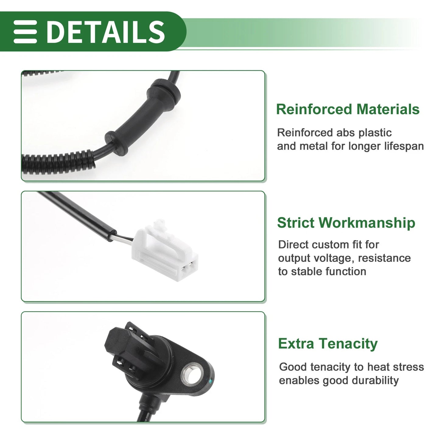 ABS Wheel Speed Sensor for Kia Sorento (2007-2009) Rear Left