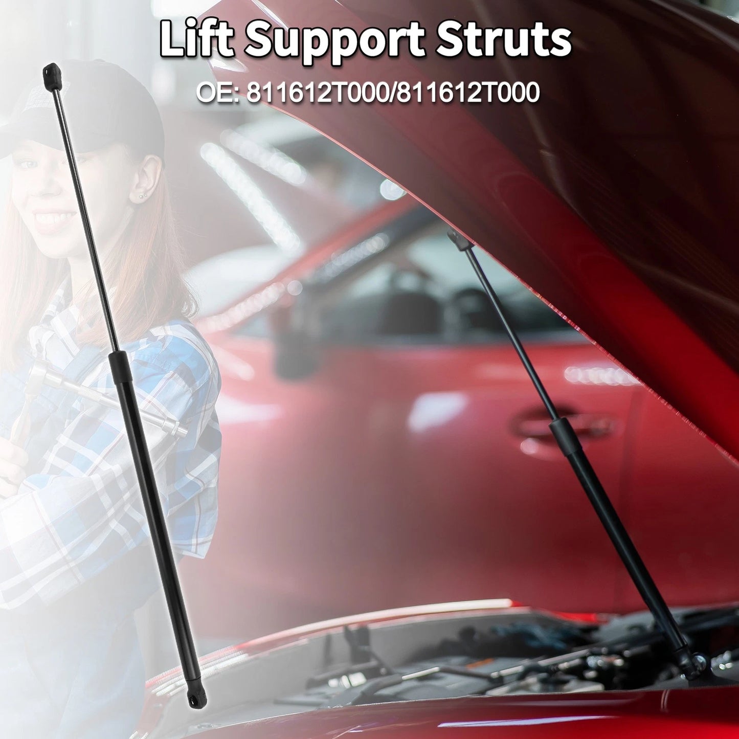 Hood Lift Supports Struts for Kia Optima (2011-2015)