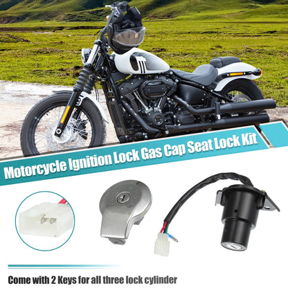 Ignition Switch / Gas Cap / Seat Lock / Helmet Lock for Yamaha XV535